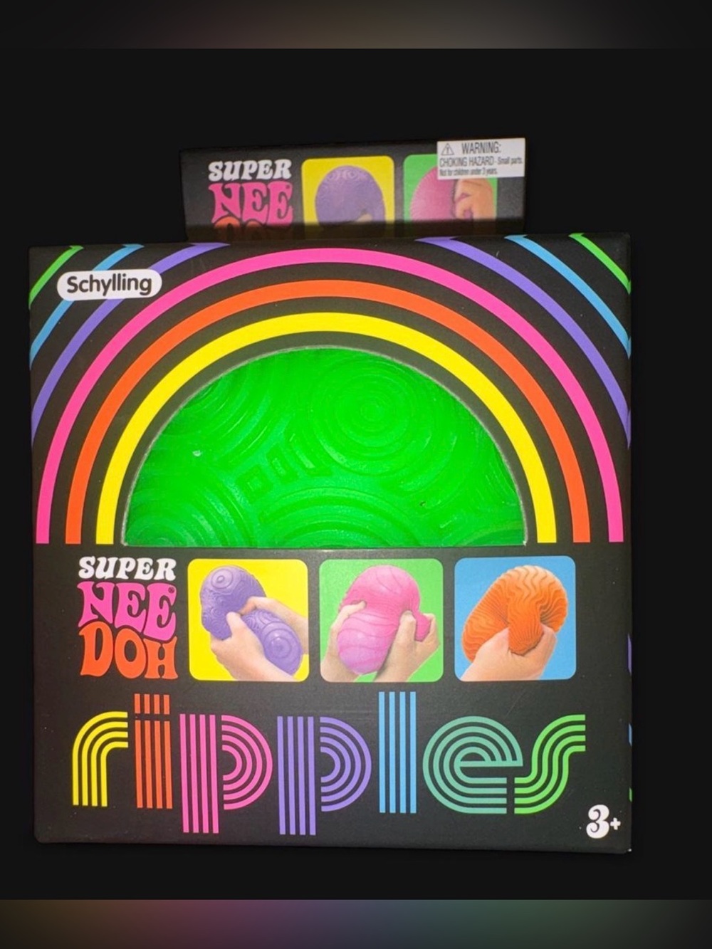 Schylling Super NeeDoh Ripples Sensory Putty - Green